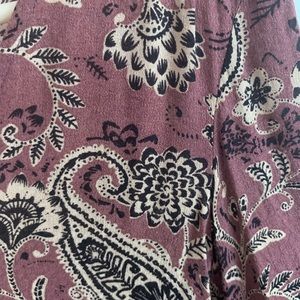 PURPLE PAISLEY DRESS